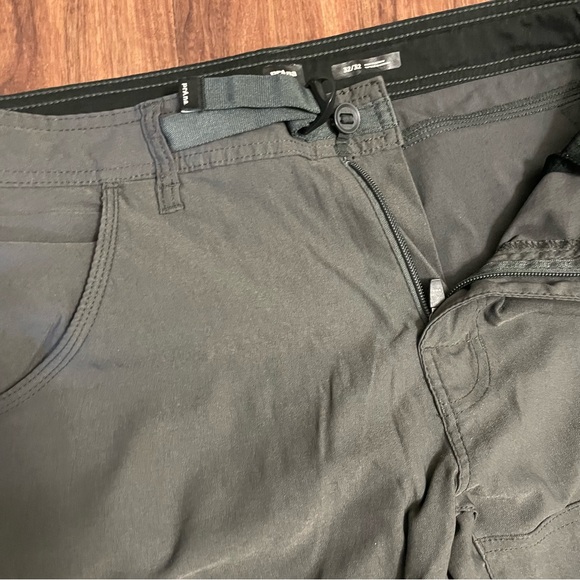 Prana Stretchy Gray Hiking Pants 32w 32L - Picture 4 of 8